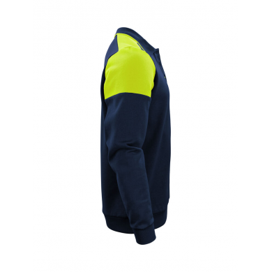 Sweat col polo prime bi-colore ECO-RESPONSABLE| Sanipod