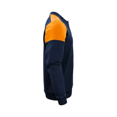 Sweat col polo prime bi-colore ECO-RESPONSABLE| Sanipod