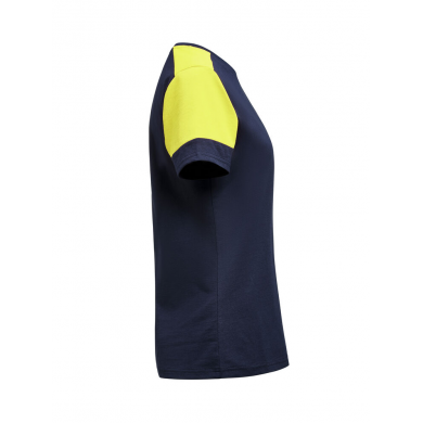 T-shirt femme prime bi-colore ECO-RESPONSABLE | Sanipod