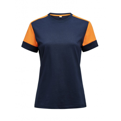 T-shirt femme prime bi-colore ECO-RESPONSABLE | Sanipod