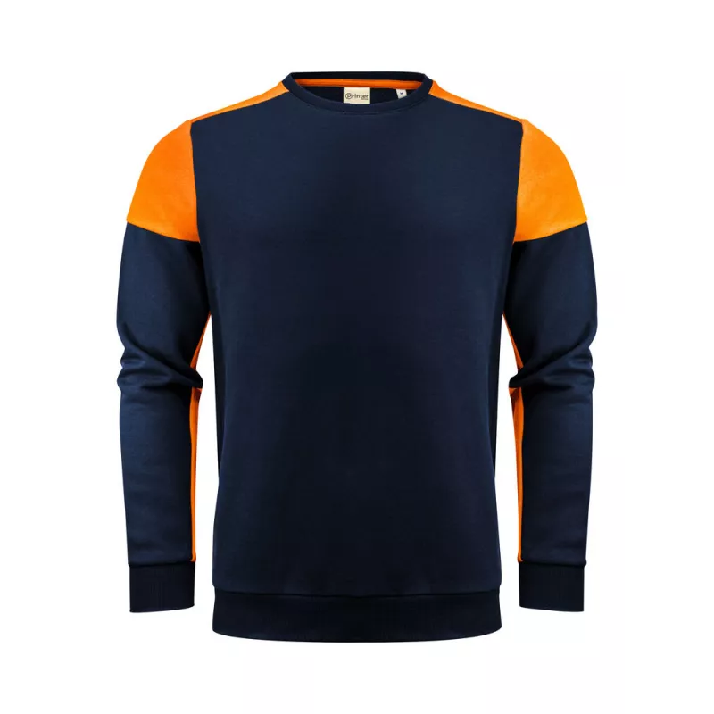 Sweat col rond prime bi-colore ECO-RESPONSABLE| Sanipod