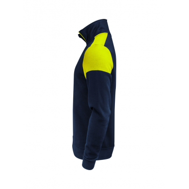 Sweat 1/2 zip prime bicolore ECO-RESPONSABLE | Sanipod