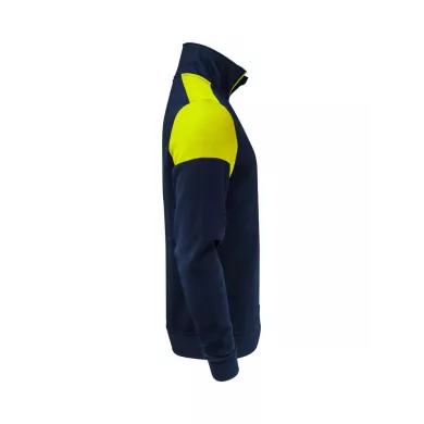 Sweat 1/2 zip prime bicolore ECO-RESPONSABLE | Sanipod