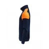 Sweat 1/2 zip prime bicolore ECO-RESPONSABLE | Sanipod