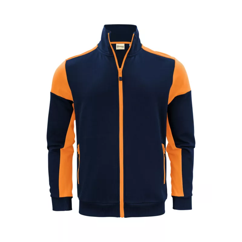 Veste sweat homme prime bicolore ECO-RESPONSABLE | Sanipod