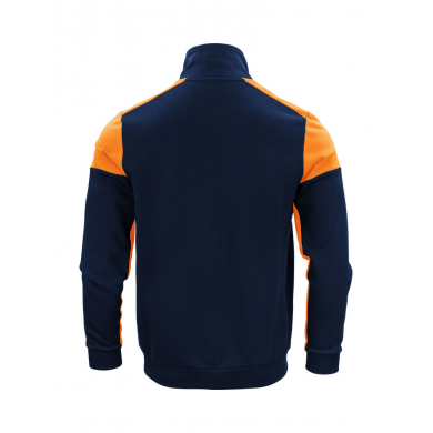 Veste sweat homme prime bicolore ECO-RESPONSABLE | Sanipod