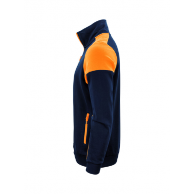 Veste sweat homme prime bicolore ECO-RESPONSABLE | Sanipod