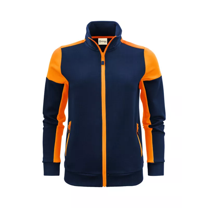 Veste sweat femme prime bicolore ECO-RESPONSABLE | Sanipod