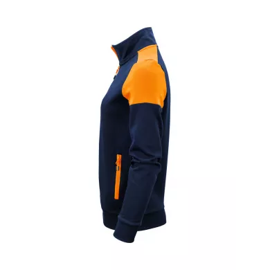 Veste sweat femme prime bicolore ECO-RESPONSABLE | Sanipod