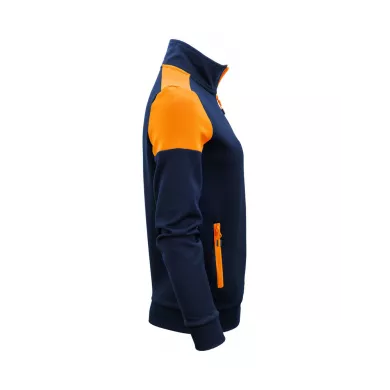 Veste sweat femme prime bicolore ECO-RESPONSABLE | Sanipod