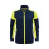 Veste sweat femme prime bicolore ECO-RESPONSABLE | Sanipod