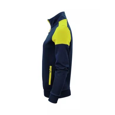 Veste sweat femme prime bicolore ECO-RESPONSABLE | Sanipod