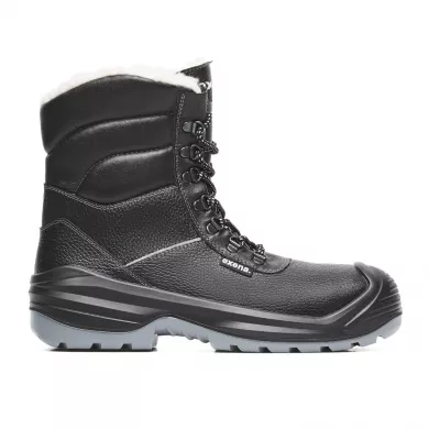 Botte TORONTO S3 CI SRC – Botte de sécurité cuir imperméable antidérapante avec protection anti-froid