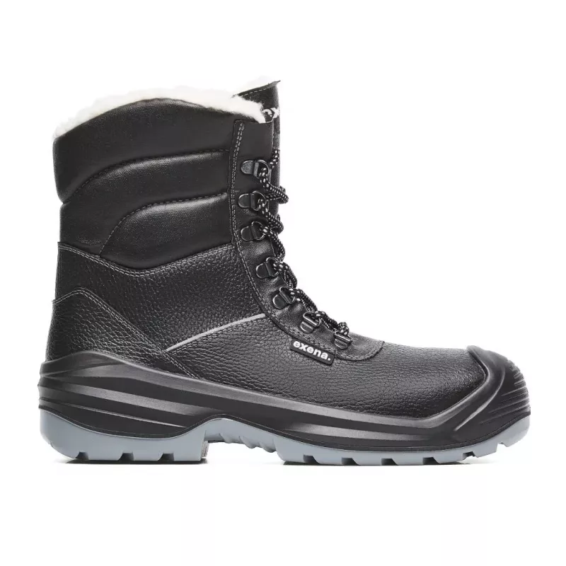 Botte TORONTO S3 CI SRC – Botte de sécurité cuir imperméable antidérapante avec protection anti-froid