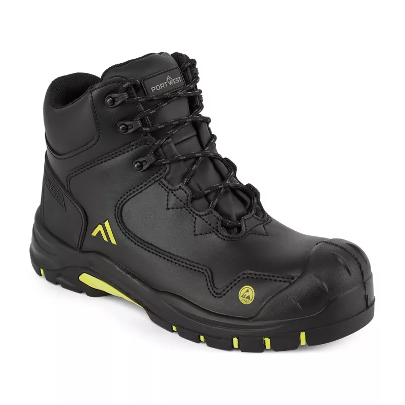 Chaussures de sécurité montantes S3S ESD FC18 | Composite sans métal