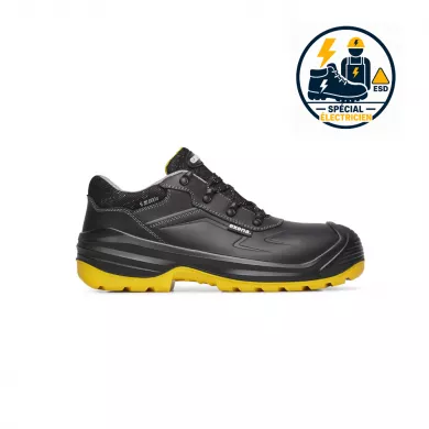 Chaussure de sécurité isolante électricien 18 000V, cuir hydrofuge, SRC | Sanipod