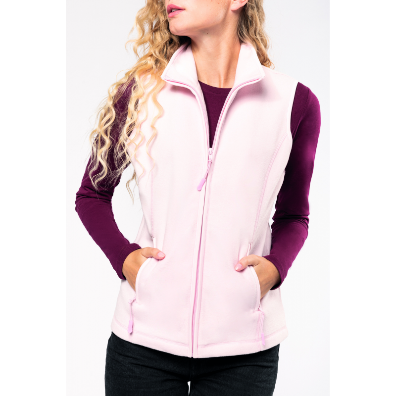 Gilet polaire femme