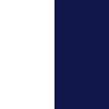 Blanc/ Marine